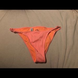 Aerie pale orange adjustable bikini bottoms